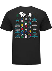 PWBA 2023 Regional Tour T-Shirt in Black - Back View