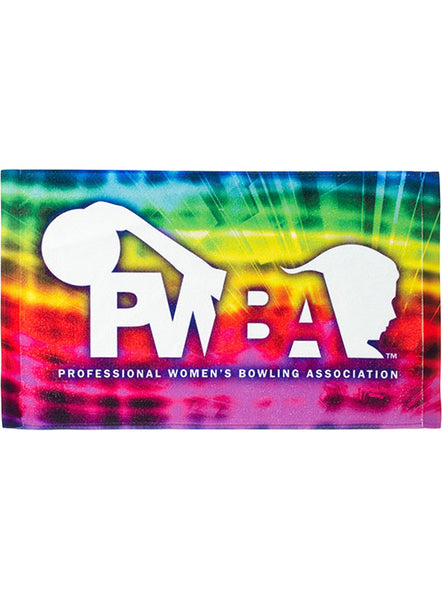 PWBA Tie-Dye Sublimated Towel